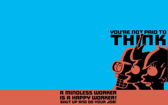 Bender from Futurama with text