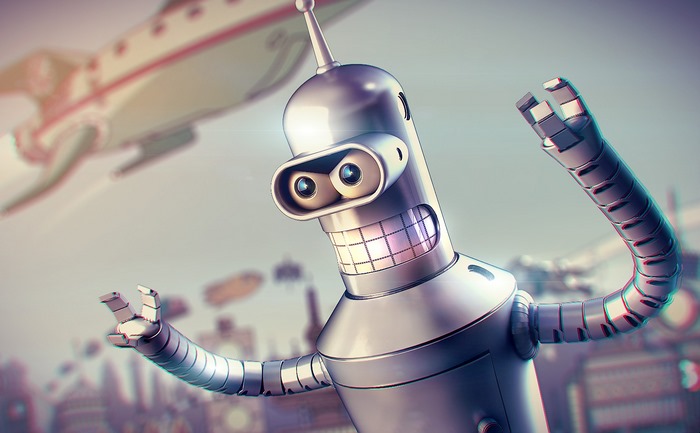 Bender from Futurama
