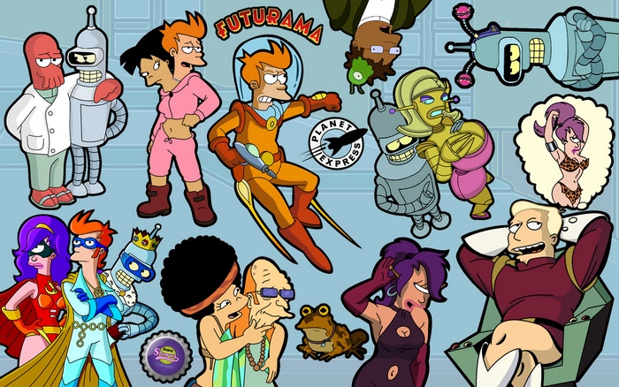 Futurama characters group