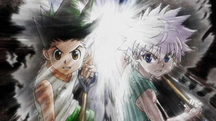 Gon and Killua from Hunter x Hunter