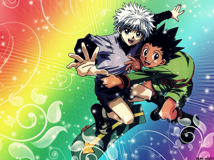 Gon and Killua from Hunter x Hunter