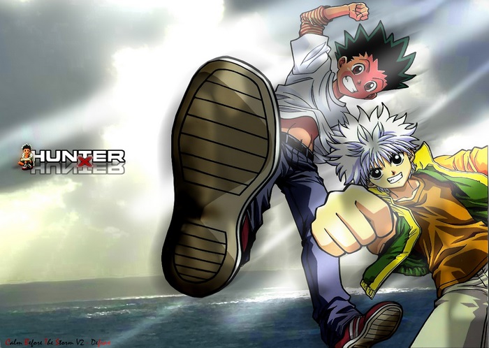 Gon and Killua from Hunter x Hunter