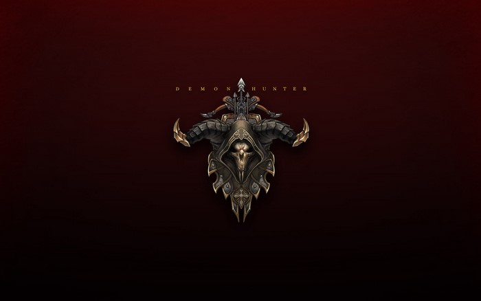 Demon Hunter emblem from Diablo III