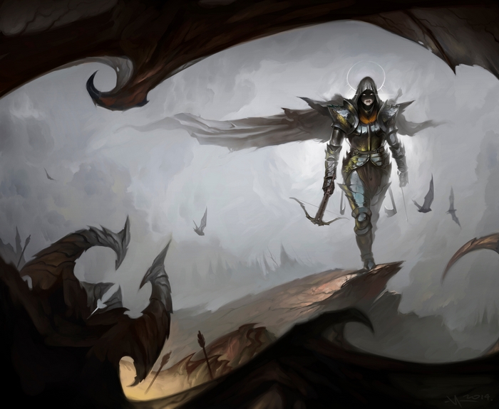 Demon Hunter from Diablo III