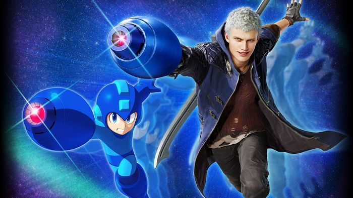 Mega Man and Nero from Devil May Cry