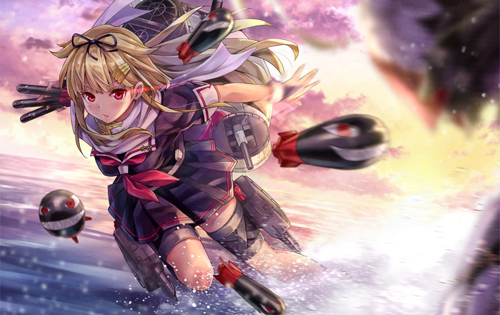 Yuudachi from Kancolle