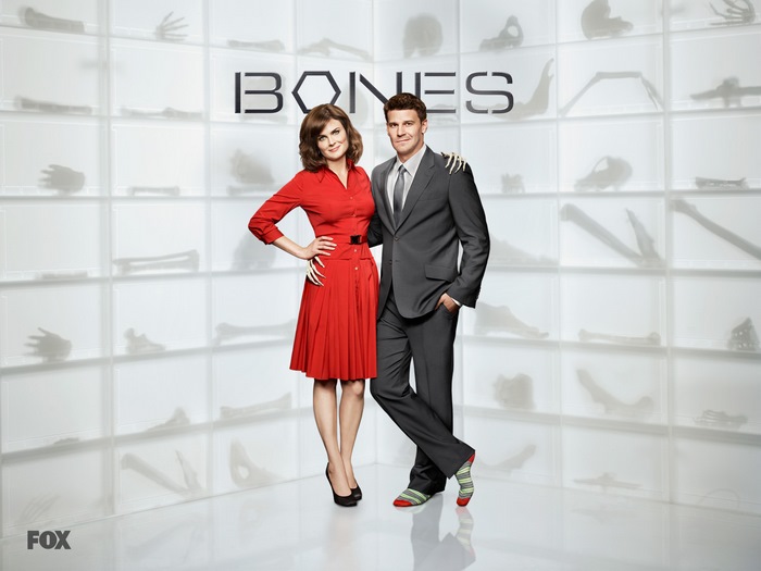 Temperance Brennan and Seeley Booth from Bones