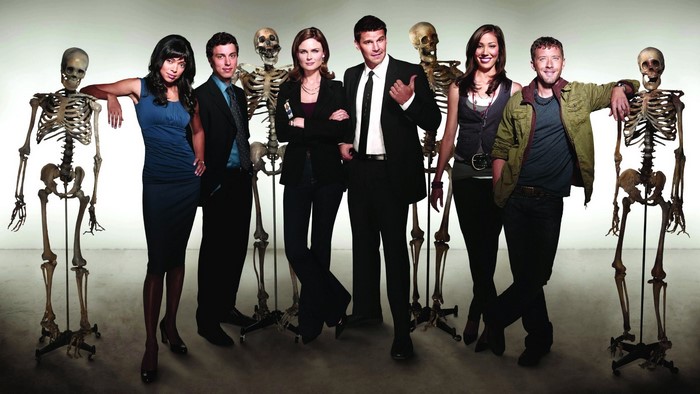 Bones cast with skeletons