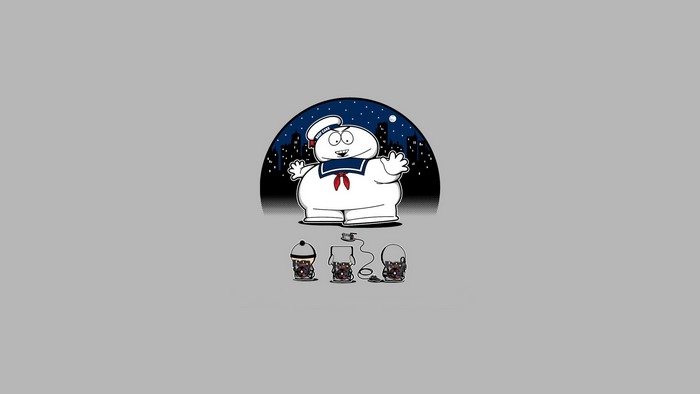 Stay Puft Marshmallow Man from Ghostbusters