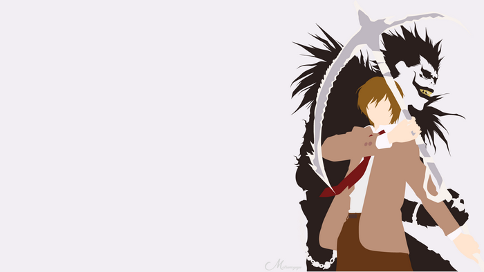 Light Yagami and Ryuk from Death Note