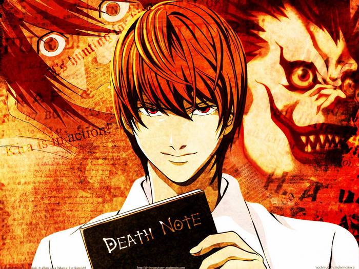 Light Yagami and Ryuk from Death Note