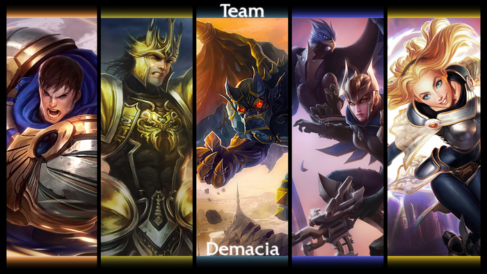 League of Legends Demacia Team Banner