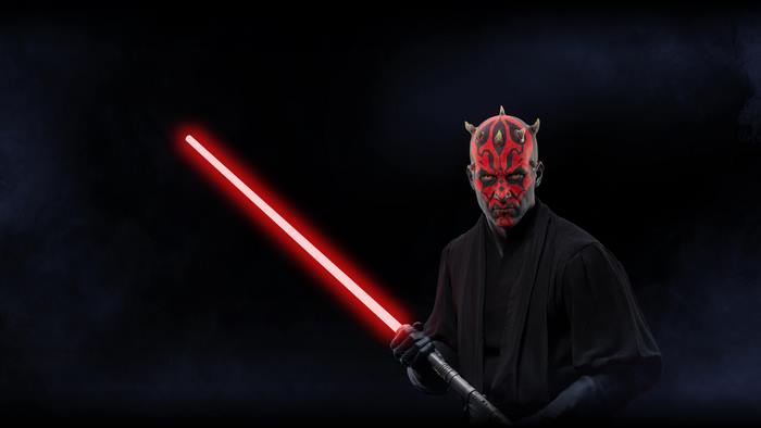 Darth Maul with Lightsaber
