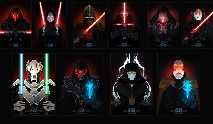 Star Wars Sith Lords and General Grievous