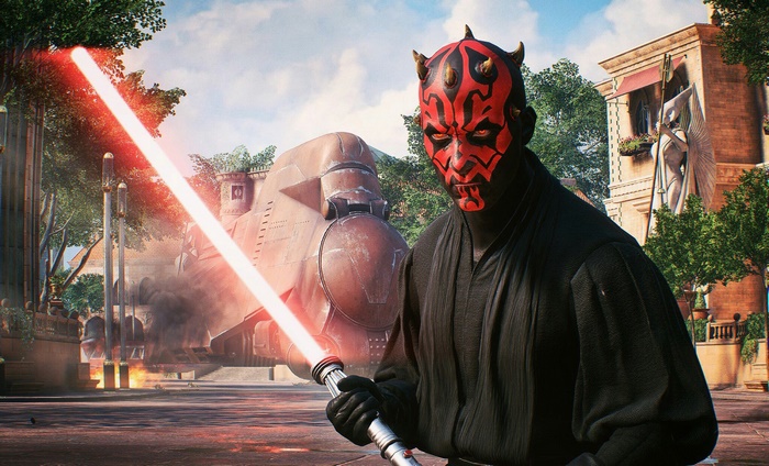 Darth Maul with Lightsaber from Star Wars