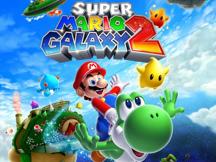 Super Mario Galaxy 2 Yoshi and Mario