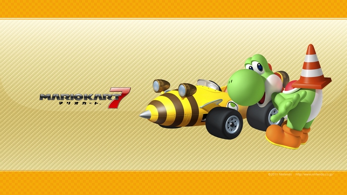 Yoshi from Mario Kart 7