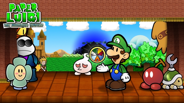 Paper Luigi: The Marvelous Compass