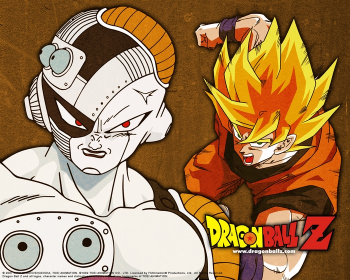 Frieza and Goku from Dragon Ball Z