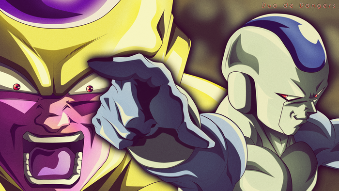 Golden Frieza and Cooler from Dragon Ball