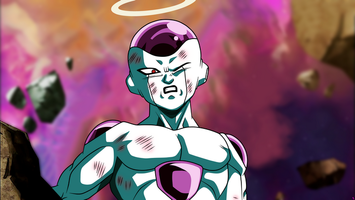 Frieza from Dragon Ball with Halo