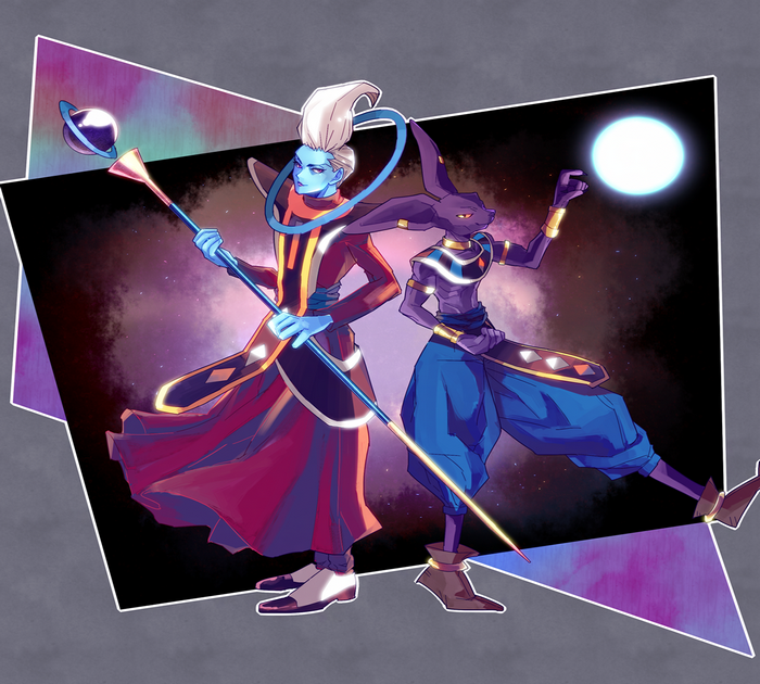 Whis and Beerus from Dragon Ball