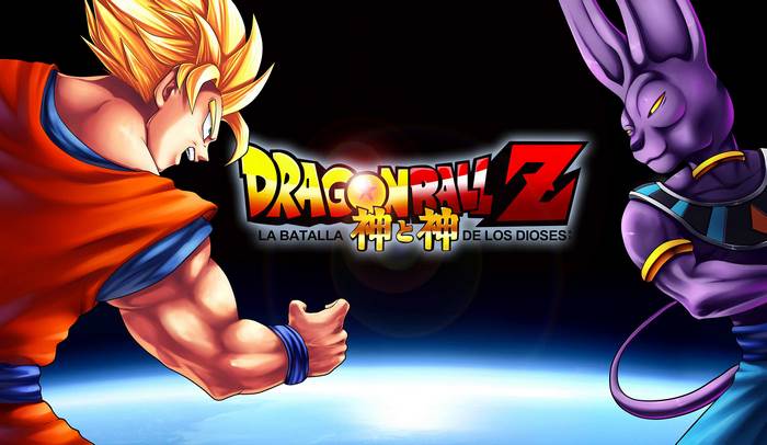 Goku and Beerus from Dragon Ball Z: Battle of Gods