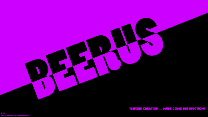 Beerus from Dragon Ball