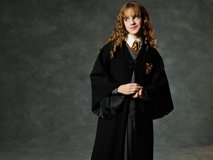 Hermione Granger in Hogwarts Robes