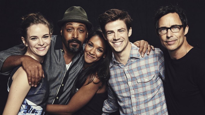 The Flash cast group photo