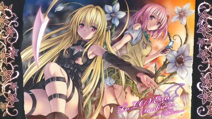 To LOVE-Ru Darkness: Golden Darkness and Momo Belia Deviluke