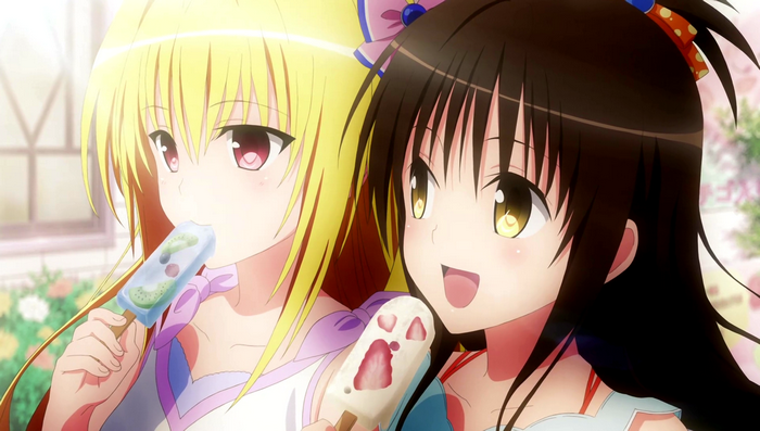 To LOVE Ru Darkness Golden Darkness and Momo Belia Deviluke