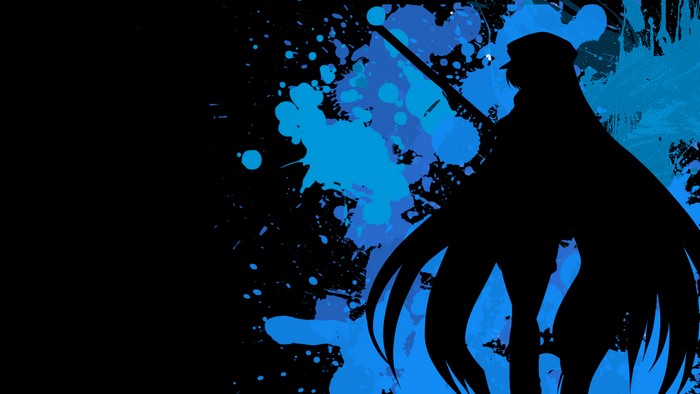 Esdeath from Akame Ga Kill! Silhouette