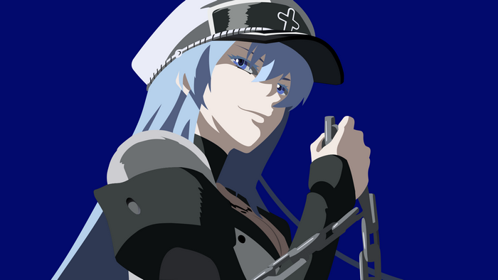 Esdeath from Akame Ga Kill! with chains