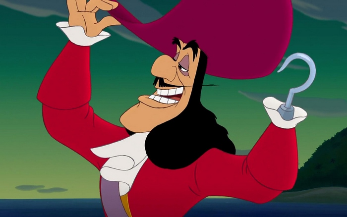 Captain Hook from Peter Pan