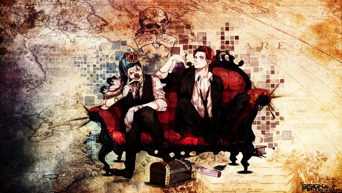 Shanks and Buggy from One Piece