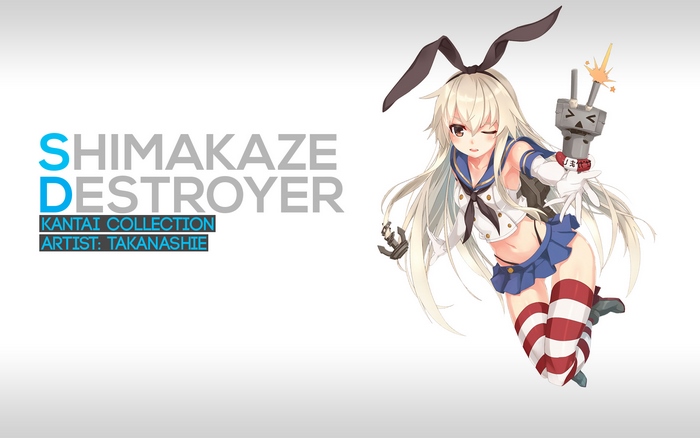 Shimakaze Destroyer from Kantai Collection