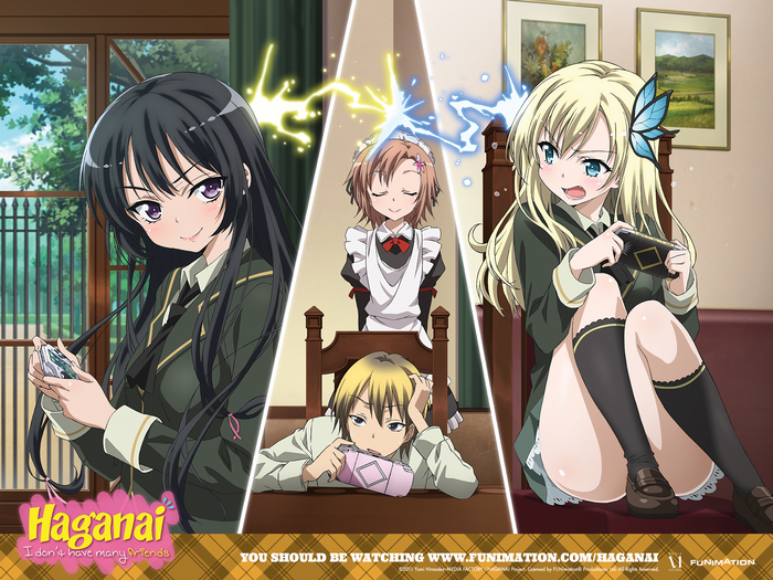 Haganai: I Don't Have Many Friends characters