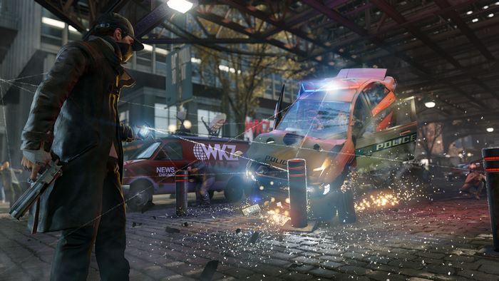 Aiden Pearce from Watch Dogs in Chicago