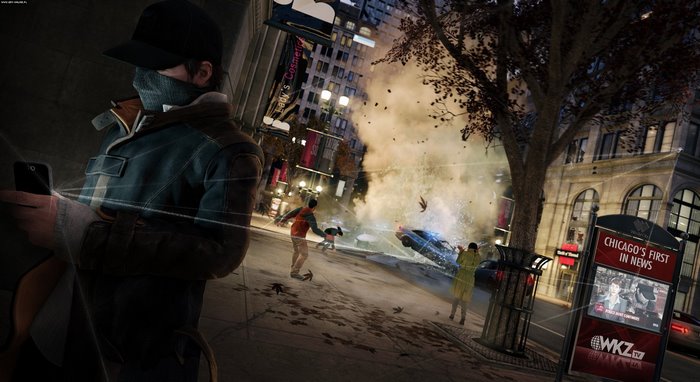 Aiden Pearce from Watch Dogs in Chicago