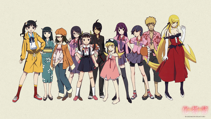 Monogatari Series characters