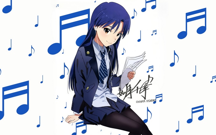 Chihaya Kisaragi from The Idolmaster