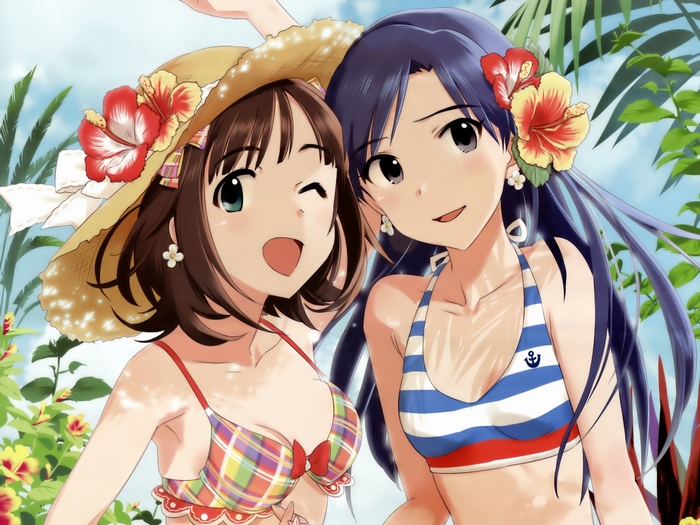 Chihaya Kisaragi from The Idolmaster