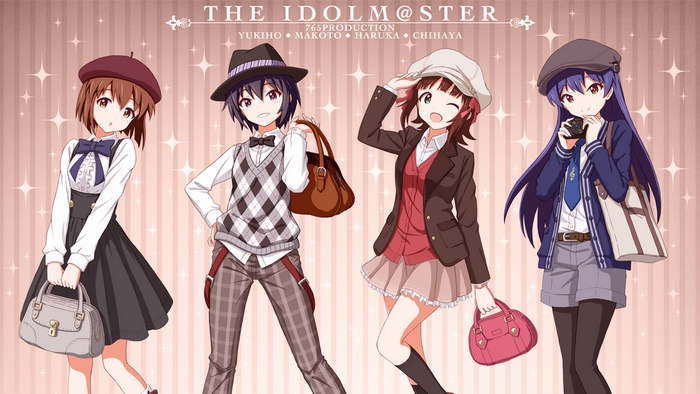 THE IDOLM@STER 765 PRODUCTION Yukiho, Makoto, Haruka, Chihaya