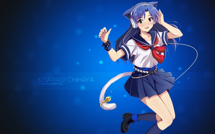 Chihaya Kisaragi from The Idolmaster