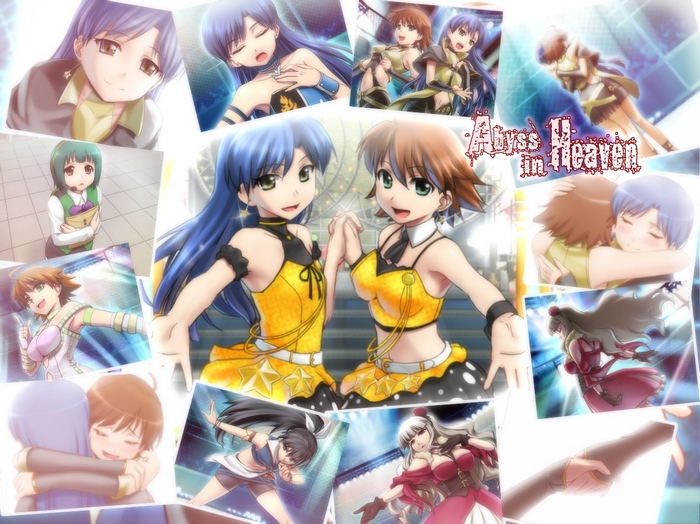 Abyss in Heaven collage with Chihaya Kisaragi