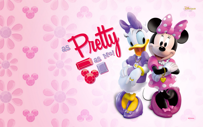 Daisy Duck and Minnie Mouse from Disney