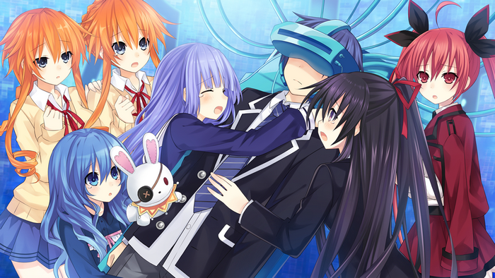 Date A Live Characters with Tohka Yatogami