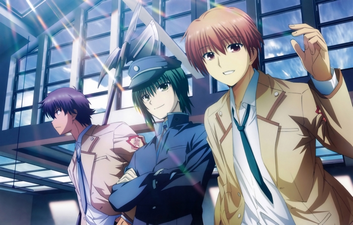 Yuzuru Otonashi and friends