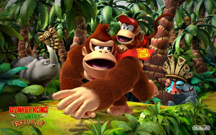 Donkey Kong Country Returns Donkey Kong and Diddy Kong